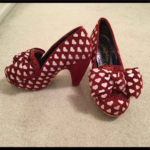 irregular choice heart heels